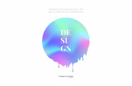 Design Personale - Modello Semplice Di Una Pagina