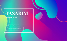 Tasarım Ve Illüstrasyon Ajansı - Web Sitesi Şablonunu Indirme