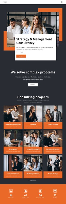 Mission and vision statements CSS Template