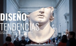 Museos Contemporáneos - Plantilla De Página De Destino