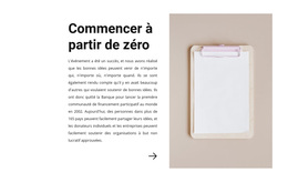 Commencer À Partir De Zéro - Thème WordPress Polyvalent