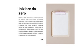 Iniziare Da Zero Progettazione Di Siti Web