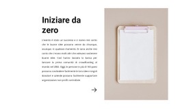 Iniziare Da Zero: Modello Reattivo Di Una Pagina