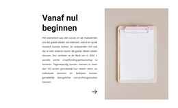 Begin Helemaal Opnieuw