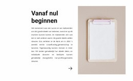 Begin Helemaal Opnieuw - Gratis Sjabloon