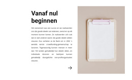 Begin Helemaal Opnieuw