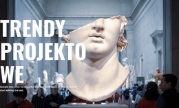 Szablon Witryny Dla Muzea Współczesne