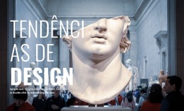 Museus Contemporâneos - Design De Site Fácil