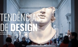 Modelo De Site Para Museus Contemporâneos