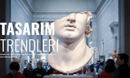 Çağdaş Müzeler Için Site Şablonu