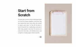 Start From Scratch Website Design