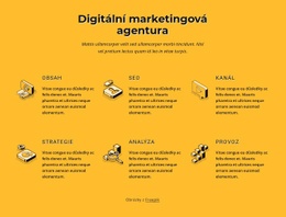 Responzivní Webová Šablona Pro SEO Servisní Konzultace