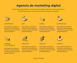 Agencia De Marketing En Internet - Mejor Plantilla Joomla