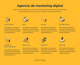 Agencia De Marketing En Internet - Hermoso Tema De WordPress