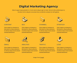 Internet Marketing Agency - HTML Creator