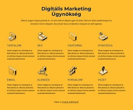 Prémium Webhelytervezés Internet Marketing Ügynökség Számára