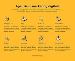 Agenzia Di Marketing Su Internet - Bellissimo Tema WordPress
