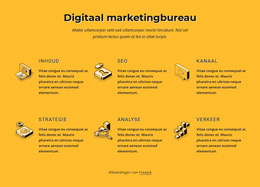 Advies Over SEO-Service - Webpaginasjabloon