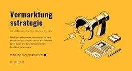 Geben Sie Ihre Marketingziele An CSS-Rastervorlage