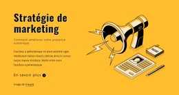 Énoncez Vos Objectifs Marketing Modèle De Grille CSS