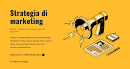 Indica I Tuoi Obiettivi Di Marketing - Tema WordPress Reattivo