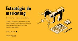 Declare Seus Objetivos De Marketing - HTML Website Builder