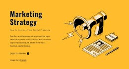 State Your Marketing Goals - Free Download Web Page Design