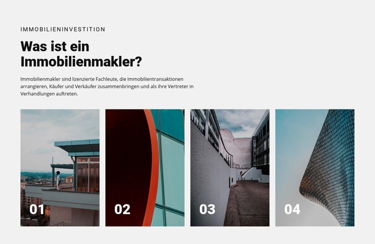 Top Immobilienmakler HTML5-Vorlage