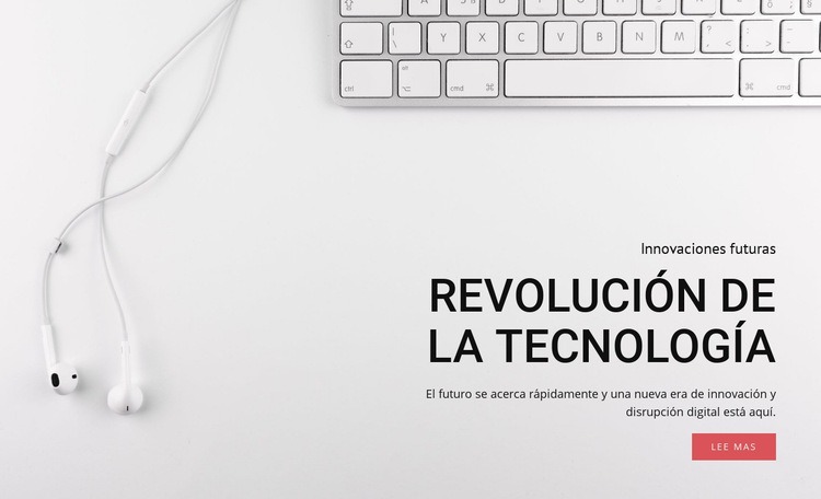 Revolución tecnológica y de equipos Creador de sitios web HTML