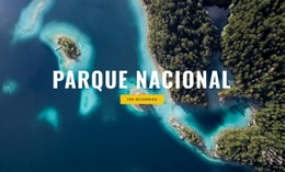 Plantilla Web Adaptable Para Parque Nacional