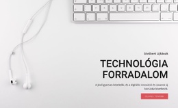 Technológiai És Berendezési Forradalom – Weboldal Tervezés