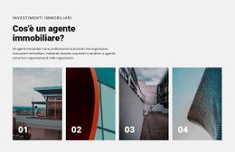 I Migliori Agenti Immobiliari - Modello Di Mockup Del Sito Web