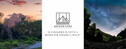 Vacanze In Montagna - Modello HTML5 Multiuso Creativo