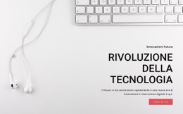 Rivoluzione Tecnologica E Strumentale - Modello HTML5 Professionale Personalizzabile