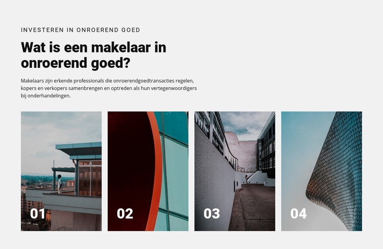 Top makelaars Website ontwerp