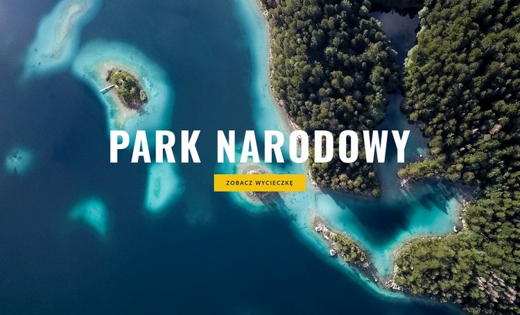 Park Narodowy Szablon witryny sieci Web