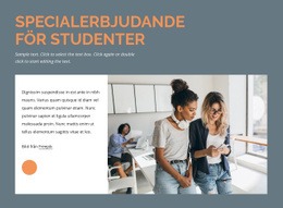 Specialerbjudande För Studenter - HTML-Sidmall
