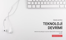 Teknoloji Ve Ekipman Devrimi - Özelleştirilebilir Profesyonel WordPress Teması