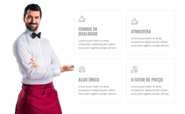 Excelente Qualidade Alimentar E Ambiente Modelo HTML5