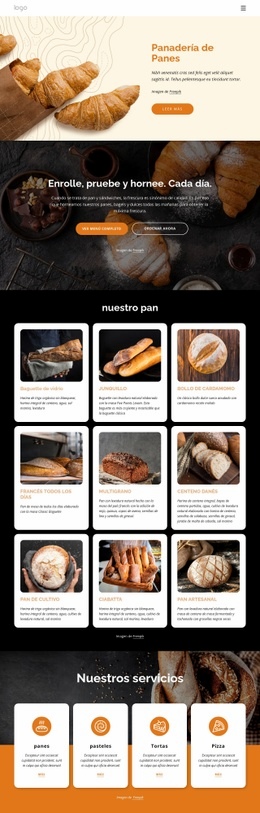 Diseño De Sitio Web Premium Para Repostería Clásica