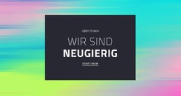 Wir Sind Neugierig - Website Creation HTML