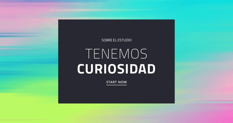 Somos curiosos Diseño de páginas web