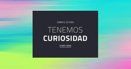 Impresionante Página De Destino Para Somos Curiosos