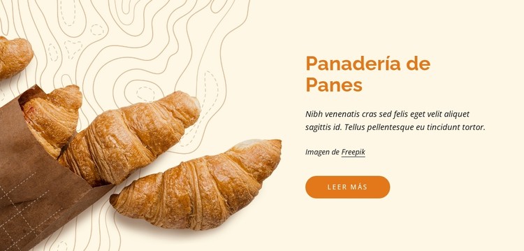 Comprar suministros de panadería y hostelería Plantilla CSS