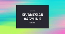 Többcélú WordPress Téma A Következőhöz: Kíváncsiak Vagyunk