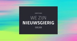 Multifunctioneel WordPress-Thema Voor We Zijn Benieuwd