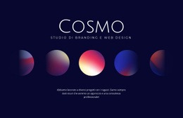 Arte Del Cosmo: Modello HTML5, Reattivo, Gratuito