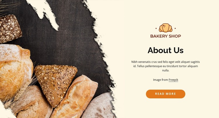 Bakery shop CSS Template