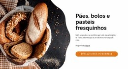 Produtos De Panificação Frescos E Deliciosos