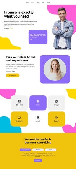 We Keep Terms Simp - Customizable Professional HTML5 Template